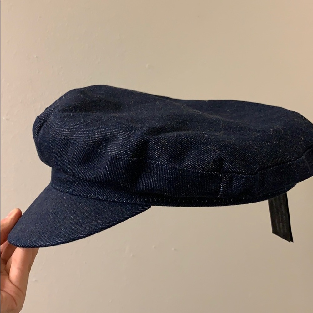 ZARA Blue Denim Hat